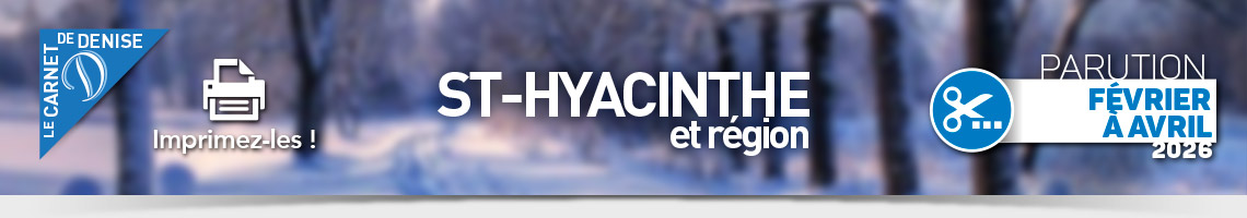 Coupon-rabais promotions St-Hyacinthe et région