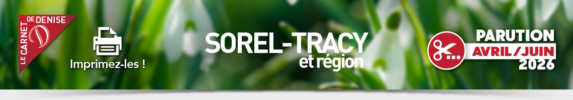 Coupon-rabais promotions Sorel-Tracy