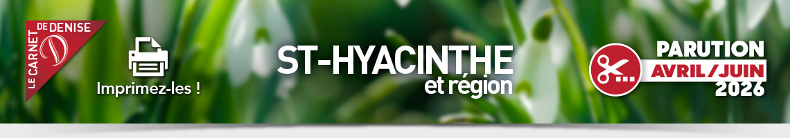 Coupon-rabais promotions St-Hyacinthe et région