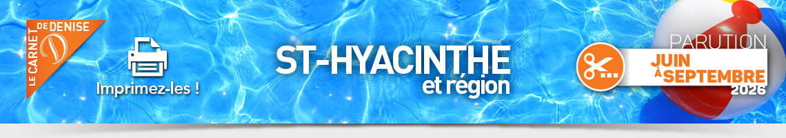 Coupon-rabais promotions St-Hyacinthe et région