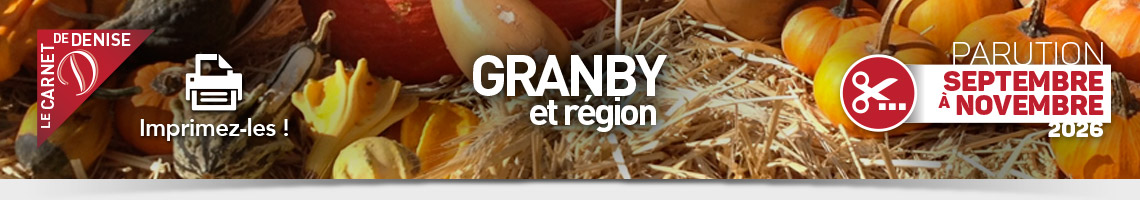 Coupons-rabais Granby et région, promotions granby, coupon rabais Granby